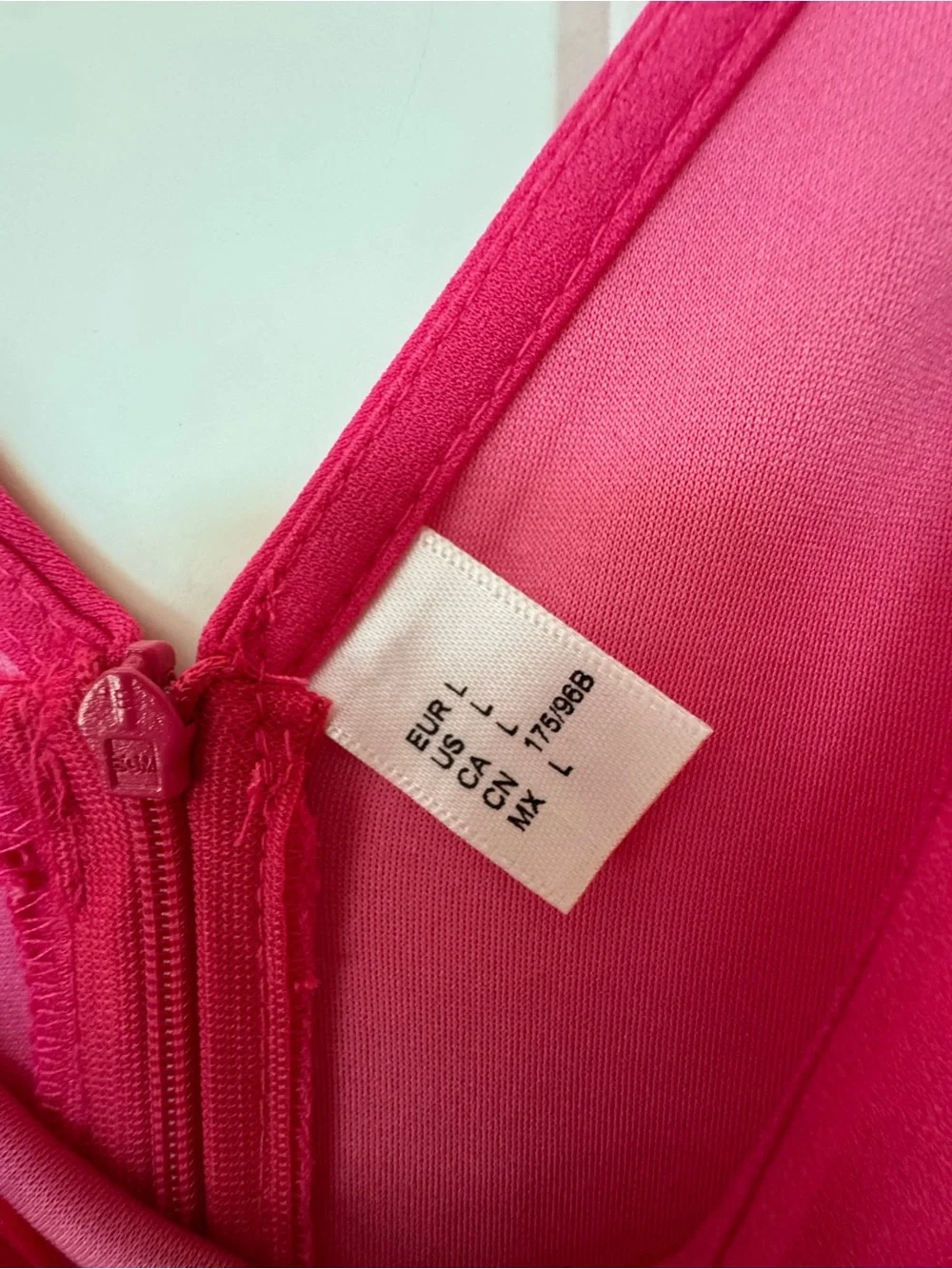 Women’s Hot Pink Ruffle Hem Dress